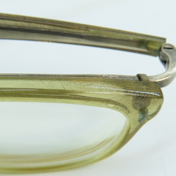 実際に弊社で買取させて頂いた井戸多美男作 手造 アイウエア/メガネフレーム T420-4の画像 7枚目