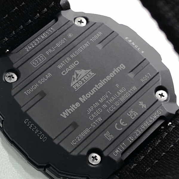 実際に弊社で買取させて頂いたCASIO/カシオ PROTREK/プロトレック  White Mountaineering コラボレーション/PRJ-B001WM-1JRの画像 3枚目