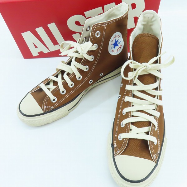 実際に弊社で買取させて頂いたCONVERSE/コンバース 日本製 CANVAS AS J HI キャンバス スニーカー サドル/8