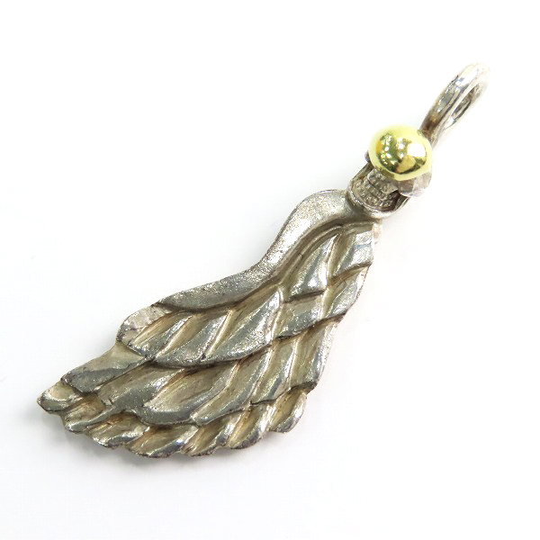 実際に弊社で買取させて頂いたSTOP LIGHT/ストップライト K18/金目スカル スモールフェザートップ