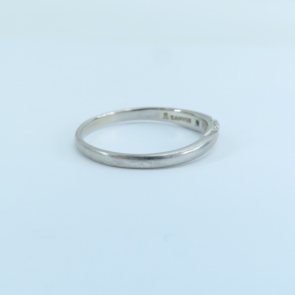 実際に弊社で買取させて頂いたLANVIN/ランバン マリッジリング リング PT950 20号の画像 4枚目
