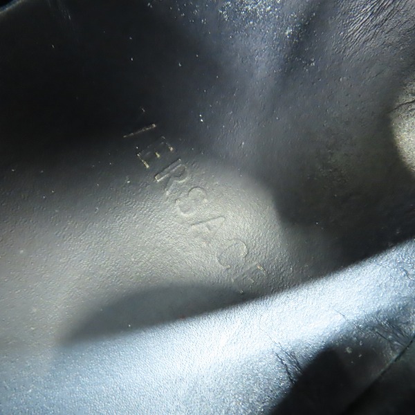 実際に弊社で買取させて頂いたVERSACE/ヴェルサーチ グレカ オディセア ローカットスニーカー/41の画像 5枚目