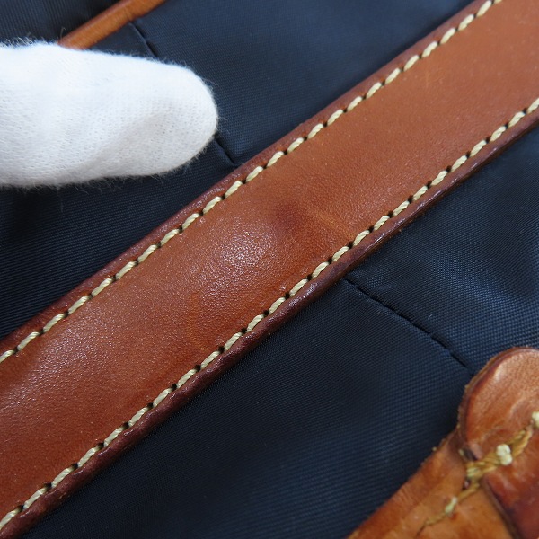 実際に弊社で買取させて頂いたFelisi/フェリージ ショルダーバッグ ナイロン×レザー 13-15の画像 5枚目