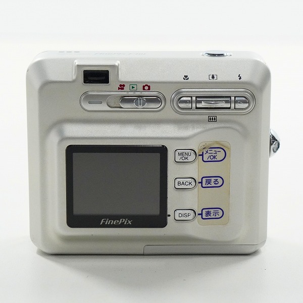 実際に弊社で買取させて頂いたFUJIFILM/富士フィルム FinePix F401 ファインピクス コンパクトデジタルカメラ 動作未確認の画像 4枚目