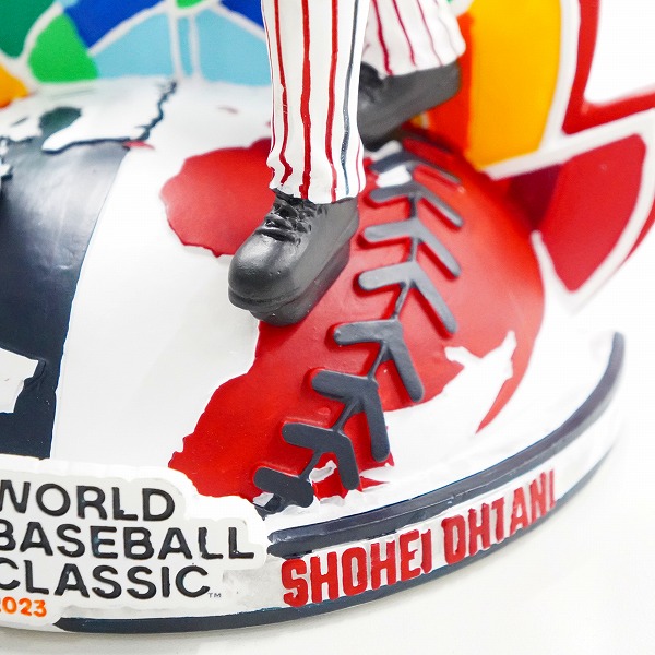 実際に弊社で買取させて頂いたFOCO/フォコ PLAYER BOBBLE ボブルヘッド  WBC 2023 大谷翔平/マイク・トラウト 首振り フィギュアの画像 2枚目