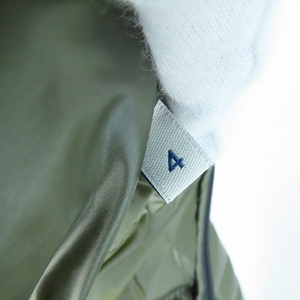 実際に弊社で買取させて頂いた【JPタグ】MONCLER/モンクレール 22SS SILVERE GIUBBOTTO ライトダウンジャケット H10911A00022/4の画像 4枚目