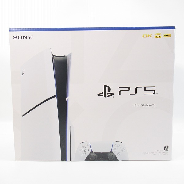 実際に弊社で買取させて頂いたSONY/ソニー Playstation5/プレイステーション5/PS5 本体 J1 CFI-2000A01 ディスクドライブ装着モデル【簡易動作確認済】