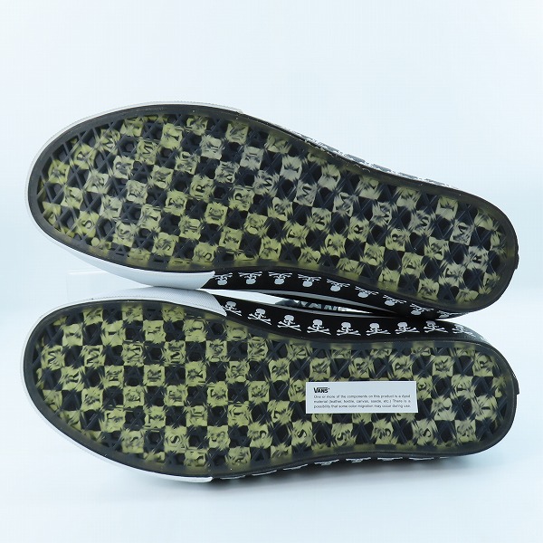 実際に弊社で買取させて頂いた【未使用】VANS×mastermind JAPAN/バンズ×マスターマインド オールドスクール "パンク" VN0A4BVFBLK/26.5の画像 2枚目