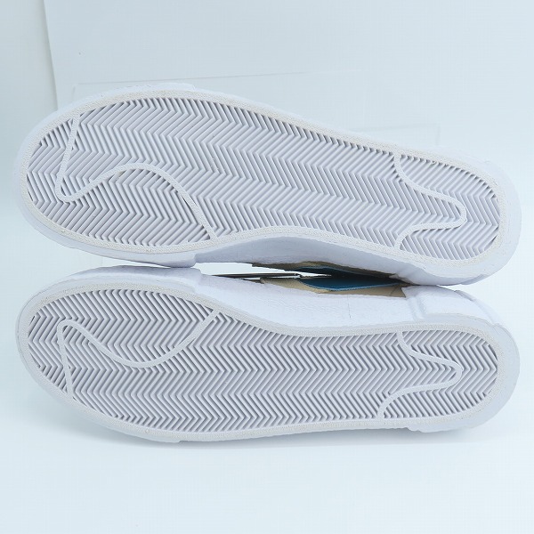 実際に弊社で買取させて頂いた【未使用】NIKE×SACAI×KAWS/ナイキ×サカイ×カウズ BLAZER LOW REED/ブレーザーロー リード DM7901-200/26.5の画像 2枚目