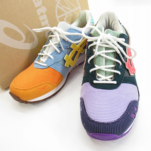 実際に弊社で買取させて頂いたasics×ATMOS/アシックス×アトモス GEL LYTE 3/ゲルライト3 ショーン・ウェザースプーン 1203A019-000 /27.5