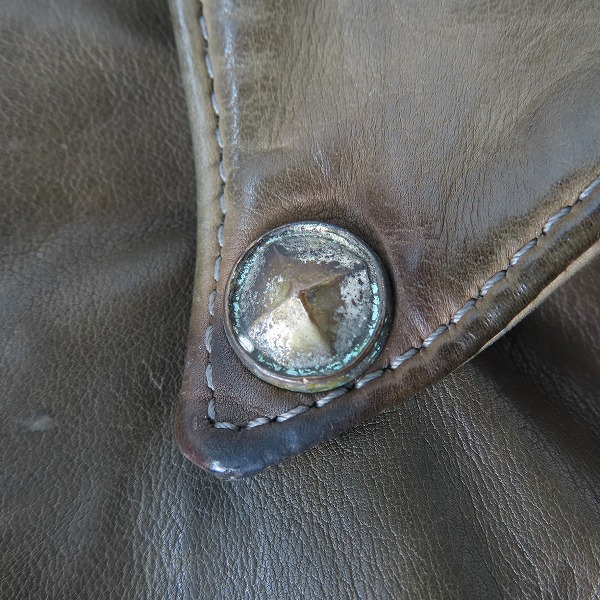 実際に弊社で買取させて頂いたincarnation/インカネーション ダブルライダース 957311/Mの画像 6枚目