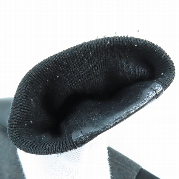 実際に弊社で買取させて頂いたLAD MUSICIAN/ラッドミュージシャン 袖レザー スタジャン 2212-353/44の画像 8枚目