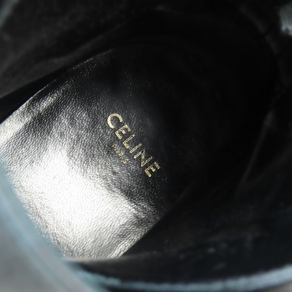 実際に弊社で買取させて頂いたCELINE/セリーヌ ジャクノベルトブーツ/ヒールブーツ 782895/39の画像 8枚目