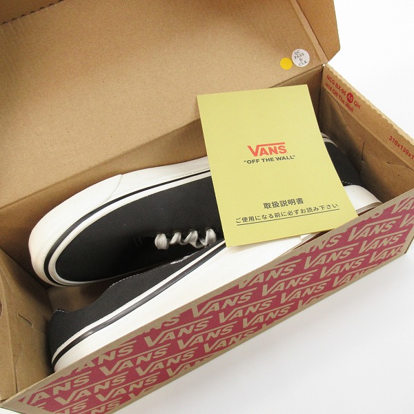 実際に弊社で買取させて頂いたVANS/ヴァンズ Authentic One バンズオーセンティックアナハイム VN0005UCBLA/26の画像 7枚目