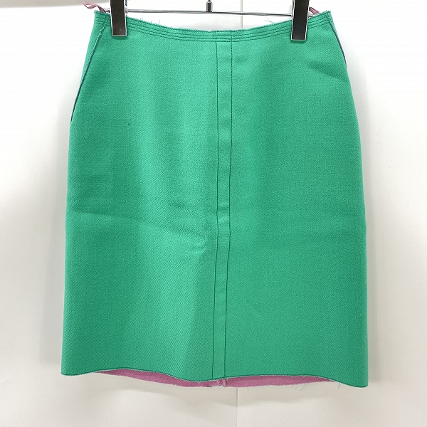 実際に弊社で買取させて頂いたPRADA/プラダ カットオフ スカート/42の画像 1枚目