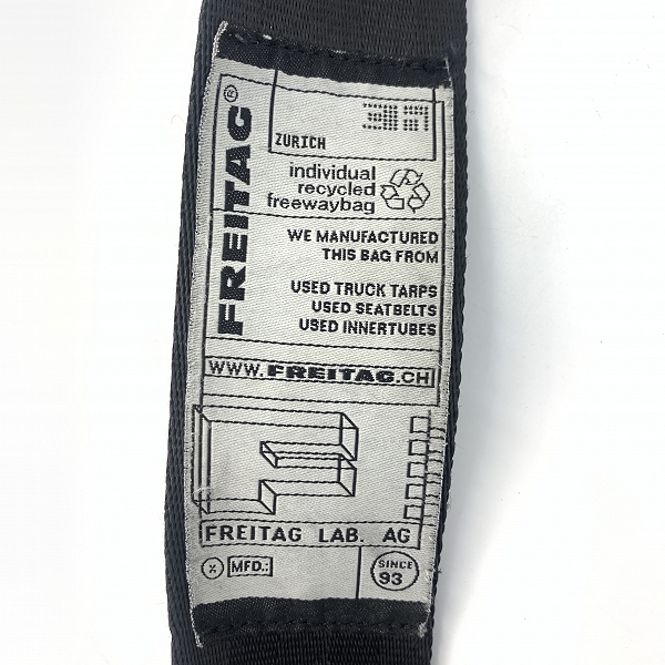 実際に弊社で買取させて頂いたFREITAG/フライターグ 旧タグ F11 LASSIE/ラッシー メッセンジャーバッグ/ショルダーバッグの画像 5枚目