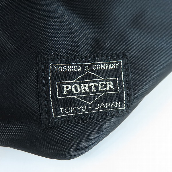 実際に弊社で買取させて頂いた(7)【未使用】PORTER/ポーター TANKER WAIST BAG L タンカー ウエストバッグ L ブラック/622-76628の画像 4枚目