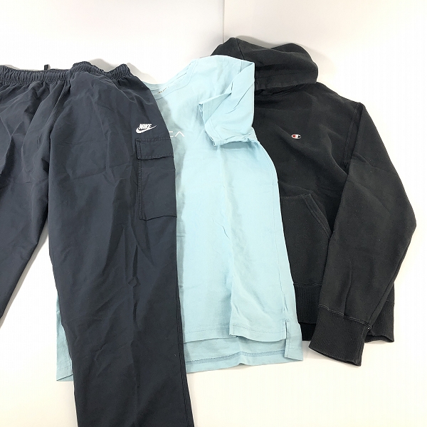 実際に弊社で買取させて頂いた【おまとめ】Nike/ナイキ champion/チャンピオン 等 パーカー/Tシャツ の画像 1枚目