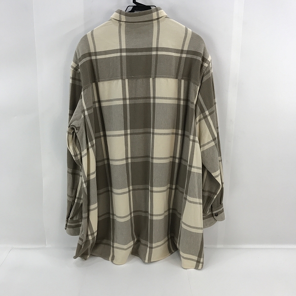 実際に弊社で買取させて頂いたUNUSED/アンユーズド ビックシルエット シャツ チェック US1180/03の画像 1枚目