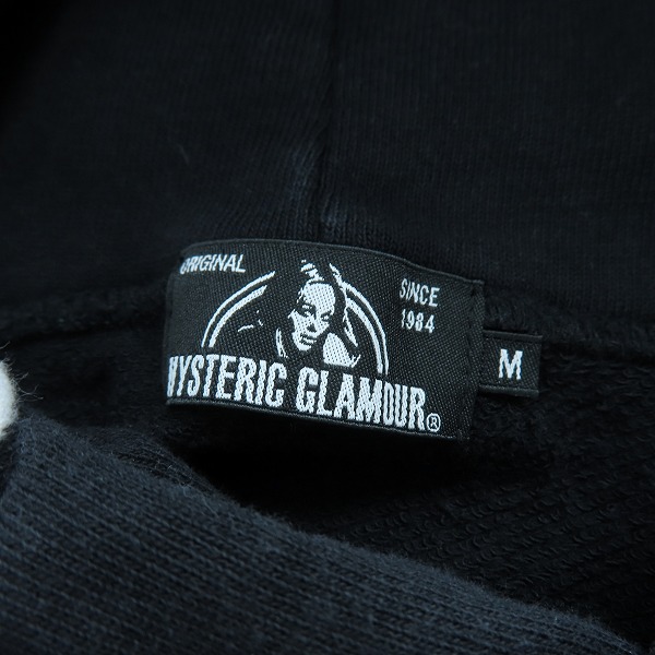 実際に弊社で買取させて頂いたHYSTERIC GLAMOUR/ヒステリックグラマー ヒスガールプリントパーカー 02183CF03 /Mの画像 2枚目