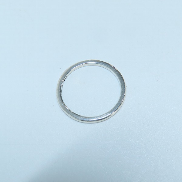 実際に弊社で買取させて頂いた【インボイス付き】CHROME HEARTS/クロムハーツ BBBLGM WEDDING バブルガムウェディングリング 14号の画像 5枚目