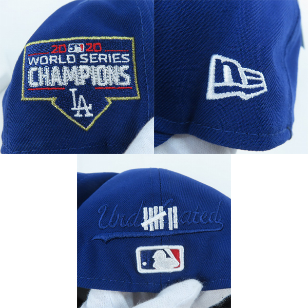 実際に弊社で買取させて頂いた【未使用】New Era×Undefeated/ニューエラ×アンディフィーテッド WORLD CHAMPIONS 59FIFTY FITTED ベースボールキャップの画像 8枚目
