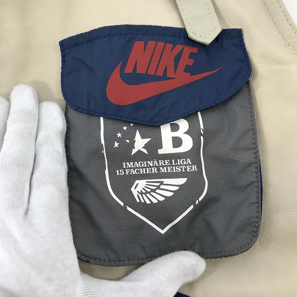 実際に弊社で買取させて頂いたF.C.Real Bristol×DR.ROMANELLI×NIKE/エフシーレアルブリストル×ドクターロマネリ×ナイキ ジップアップ ベスト/Sの画像 4枚目