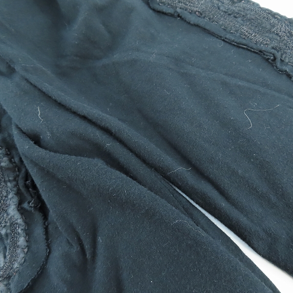 実際に弊社で買取させて頂いたRoen/ロエン スカル ボーン 長袖Tシャツ ブラック 48の画像 7枚目