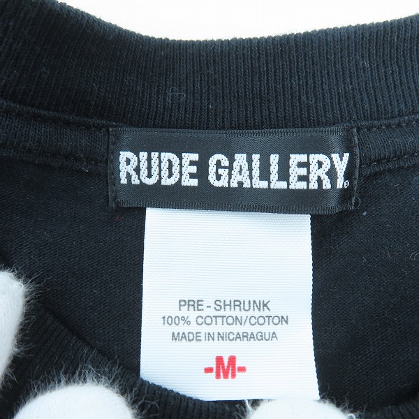 実際に弊社で買取させて頂いたRUDE GALLERY/ルードギャラリー the clash ヴィンテージ加工 Tシャツ Mの画像 2枚目