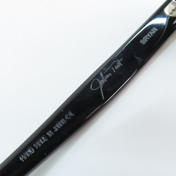 実際に弊社で買取させて頂いたJULIUS TART OPTICAL/ジュリアス タート オプティカル BRYAN サングラス/アイウェア PL-007Aの画像 4枚目