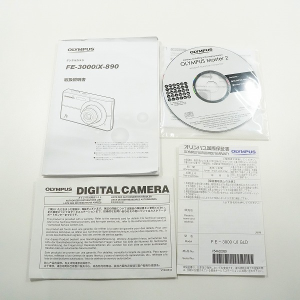 実際に弊社で買取させて頂いたOLYMPUS/オリンパス CAMEDIA fe FE-3000 コンパクトデジタルカメラ 動作確認済みの画像 8枚目