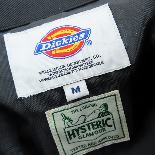 実際に弊社で買取させて頂いたHYSTERIC GLAMOUR×Dickies/ヒステリックグラマー×ディッキーズ アイゼンハワージャケット 181M10HG01/Mの画像 2枚目