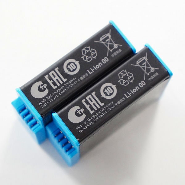 実際に弊社で買取させて頂いたGoPro/ゴープロ SPBL1B HERO 11& 10 & 9 Black 用 純正 バッテリー 2点セット 動作確認済みの画像 3枚目