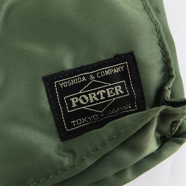 実際に弊社で買取させて頂いたPORTER/ポーター ショルダーバッグ カーキの画像 4枚目