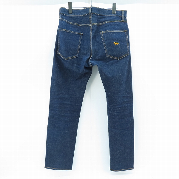 実際に弊社で買取させて頂いたMAISON KITSUNE/メゾンキツネ ストレートデニムパンツ/30の画像 1枚目