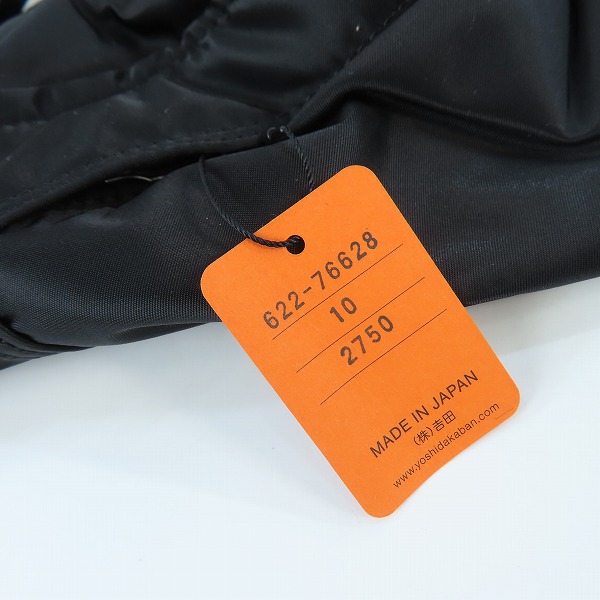 実際に弊社で買取させて頂いた(1)【未使用】PORTER/ポーター TANKER WAIST BAG L タンカー ウエストバッグ L ブラック/622-76628の画像 7枚目