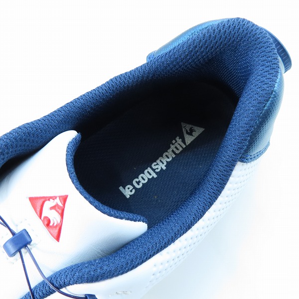 実際に弊社で買取させて頂いたle coq sportif/ルコックスポルティフ ゴルフシューズ QQ2NJA00 26.5の画像 4枚目