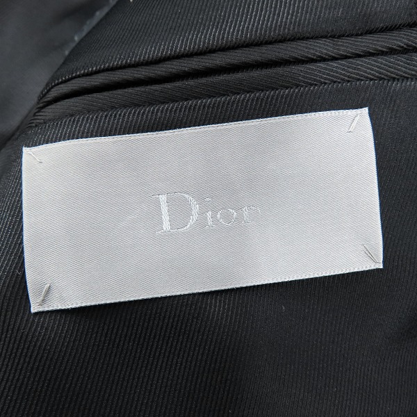 実際に弊社で買取させて頂いたDior/ディオール Christian Dior ATELIER ウール ダブル コート 833C310Q4272/46の画像 3枚目