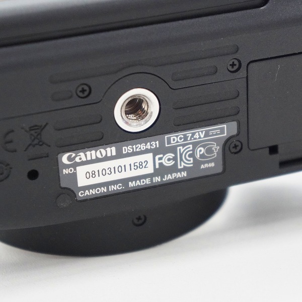 実際に弊社で買取させて頂いたCanon/キャノン DS126431 EOS Kiss X7i デジタル一眼レフカメラ ボディ 動作確認済みの画像 6枚目