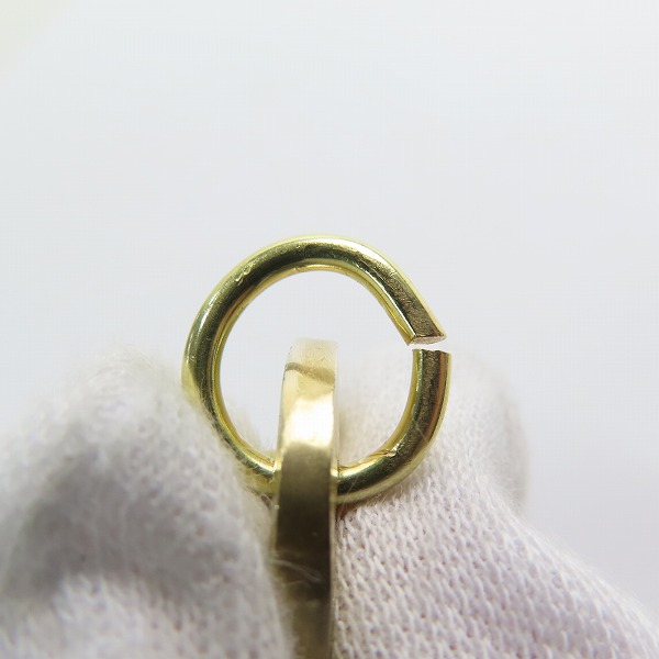 実際に弊社で買取させて頂いたSTOP LIGHT/ストップライト K18 カスタムメタル ペンダントトップの画像 8枚目