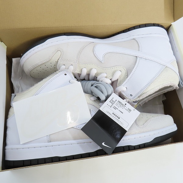 実際に弊社で買取させて頂いた【未使用】ANTIHERO×NIKE/アンタイヒーロー×ナイキ SB DUNK HIGH QS/ダンク ハイ HM5837-100/30.0の画像 8枚目