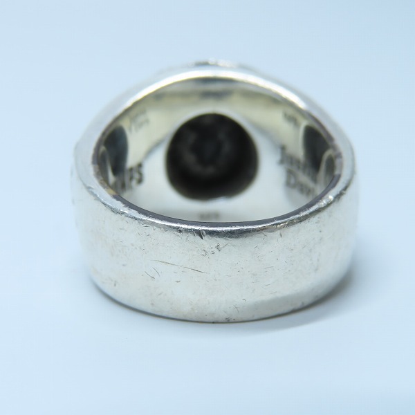 実際に弊社で買取させて頂いたJustin Davis×VAMPS/ジャスティンデイビス×ヴァンプス カレッジリング SRJ1900 20号の画像 3枚目