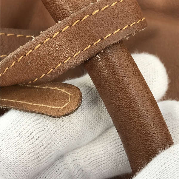 実際に弊社で買取させて頂いたCOACH/コーチ  オールド レザーラージボストンバック/0503の画像 6枚目