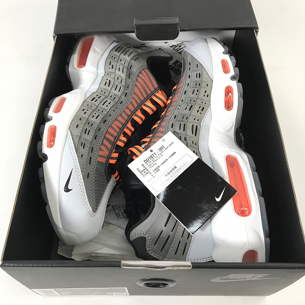 実際に弊社で買取させて頂いた【未使用】KIM JONES × NIKE/キム・ジョーンズ×ナイキ AIR MAX 95/エア マックス 95 DD1871-001 26.5の画像 6枚目