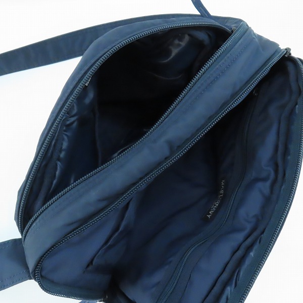 実際に弊社で買取させて頂いたHEAD PORTER/ヘッドポーター MASTERNAVY ショルダーバッグの画像 3枚目