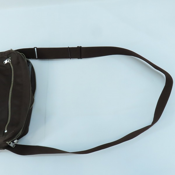 実際に弊社で買取させて頂いたPORTER/ポーター ショルダーバッグ ダークブラウンの画像 6枚目