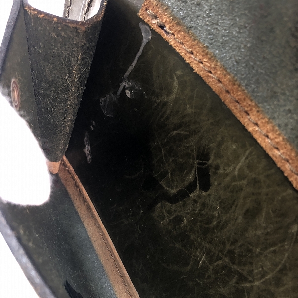 実際に弊社で買取させて頂いたHERZ/ヘルツ レザー 2way ブリーフ/バックパックの画像 8枚目