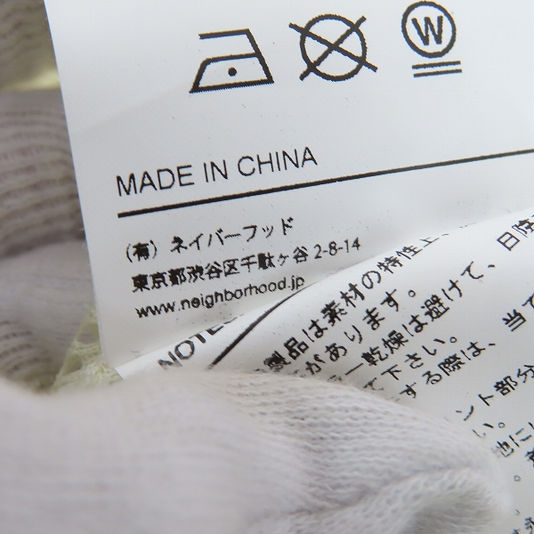 実際に弊社で買取させて頂いたNEIGHBORHOOD/ネイバーフッド 19SS WAVES/CN-JKT アノラックパーカー/ジャケット 191TSNH-JKM02/Sの画像 4枚目