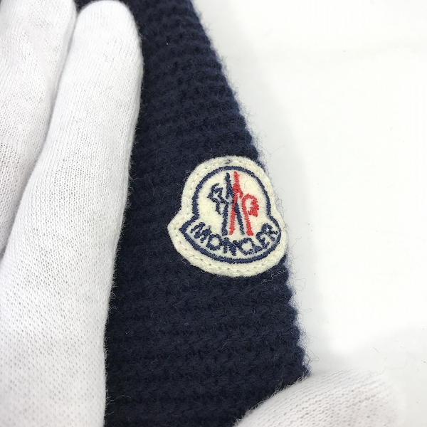 実際に弊社で買取させて頂いた【JPタグ】MONCLER/モンクレール 16aw MAGLIONE TRICOT CARDIGAN フーデッドウールダブルジップパーカー/XXLの画像 7枚目