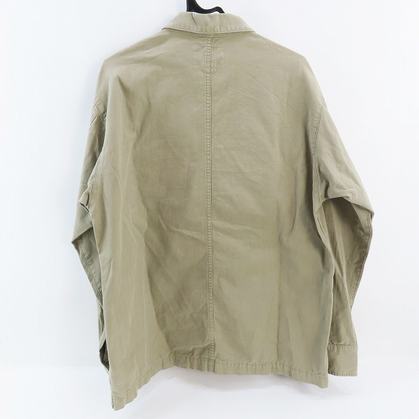 実際に弊社で買取させて頂いたWTAPS/ダブルタップス 19SS BUDS LS 01 SHIRT SAND 長袖シャツ 191BRDT-SHM02/03の画像 1枚目